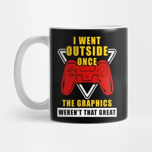 HARDCORE CASUAL MOBILE GAMERS HATE OUTSIDE GRAPHICS FUNNY Mug